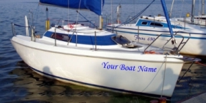 Vinyl DIY Boat & Yacht Names & Marine Signs
